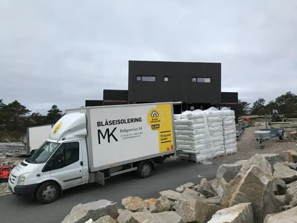 Blåseisolert bolig i Moss