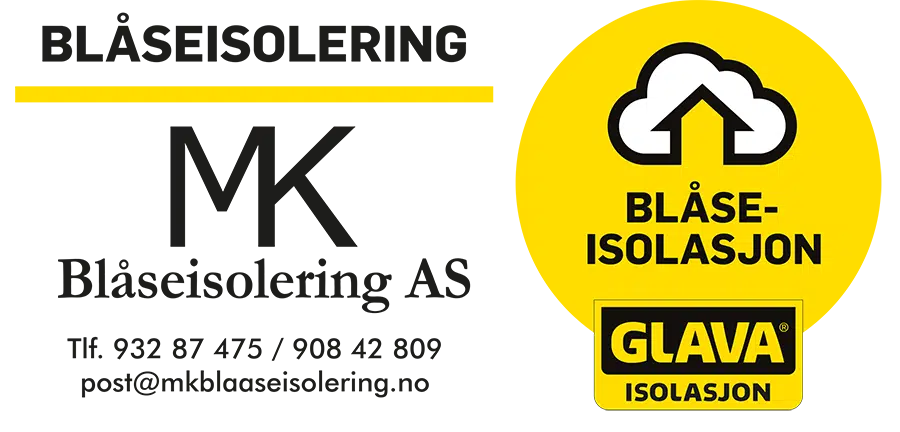 MK Blåseisolering AS Logo